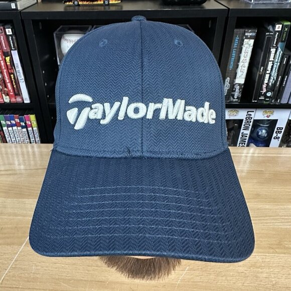 Taylormade Hat TP5 M1 Hock And Loop Adjustable Blue - Picture 1 of 6